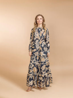 Костюм юбка и блузка (хлопок) №25-246-2 - Ганг фото 2