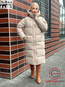 Куртка зимняя удлиненная