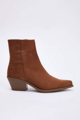 Taba Kovboy Kad?n Blok Topuklu Bot TAKAW26BO00123 - Trendyolmilla фото 6