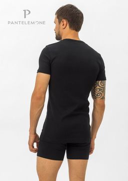 Футболка мужская MF-003 Черный - Pantelemone фото 2