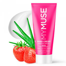 Крем-мусс для рук 80мл, SOS-восстановление, питательный, пантенол, масло Ши, алоэ-вера, "Grass" (Россия)