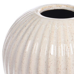 Ваза керамическая "Валенсия" 14*16см песочная