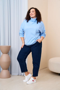 Джинсы Пауэр Темно-Синий - Intikoma фото 14