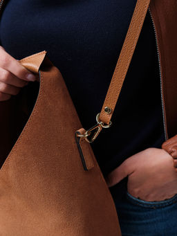 Замшевая сумка Rebecca DBR 31370 вуд  фото 11