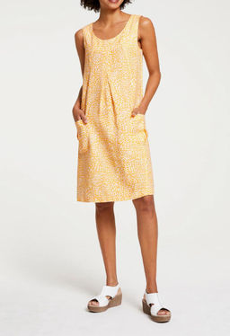 Платье, желтое - Linea tesini фото 3