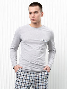 Комплект муж.арт.1029-5,серо-голубой - Binita фото 4