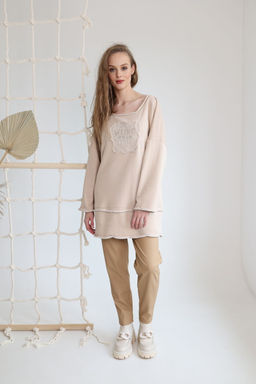 Брюки AMORI 5171 кофе