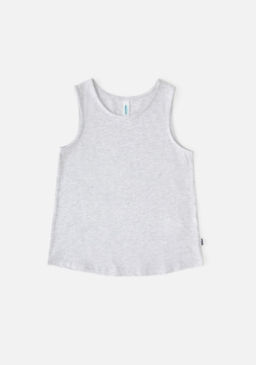 20214220065, Майка детская для девочек Lavender серый Acoola