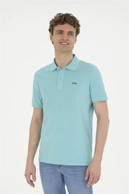 Футболка U.S. Polo Assn мятная из хлопка