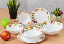 Тарелка обеденная ТРОПИКАНА 23см HP90 (330162) /DANIKS/  фото 6