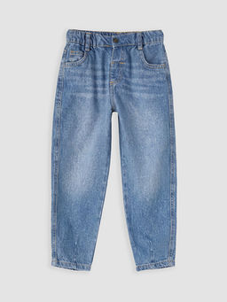 Baggy Fit Erkek ?ocuk Jean Pantolon
