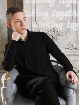 Рубашка для мальчика Соль&Перец  фото 3