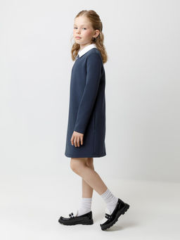 К 5934/индиго платье для дев