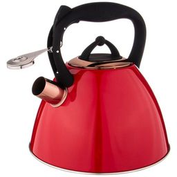 ЧАЙНИК AGNESS ТЮДОРСО СВИСТКОМ 2,7 Л, ТИТАНОВОЕ ПОКРЫТИЕ НОСИКА, ТЕРМОАККУМУЛИРУЮЩЕЕ ДНО, ИНДУКЦИЯ  фото 3