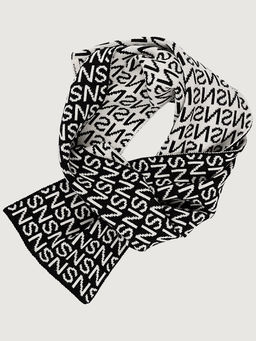 Шарф 17з16925 черный