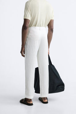 %100 KETEN PANTOLON - Zara фото 15