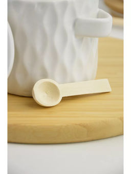 Банка Жемчужная волна 450 мл с ложкой в подарочной упаковке арт.MFK07958 /МФК/  фото 3