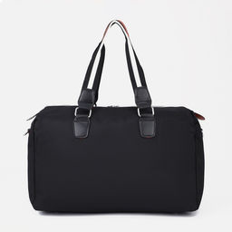 Сумка спортивная на молнии, цвет чёрный - Simaland фото 3