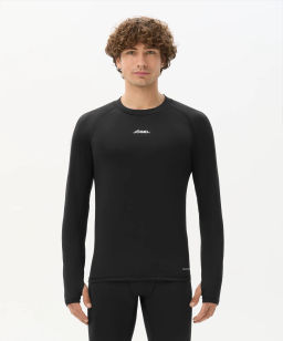 Джемпер компрессионный утепленный JOGEL CAMP PerFormDRY Baselayer Top Warm, черный  фото 6