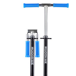 Самокат 2-х кол., голубой, колёса PU/200 мм., ABEC 7, в коробке