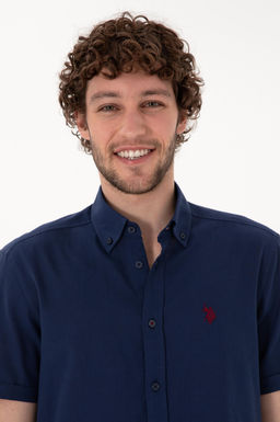 Erkek Lacivert K_sa Kollu G_mlek Sepette S_rpriz _ndirim - U.s. polo assn фото 3