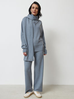 Шарф из кашемира 03034 океан