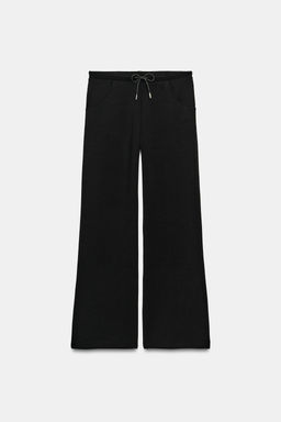 PANTAL?N FLARE INTERLOCK / Negro - Zara фото 7