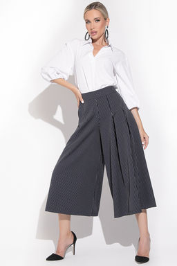 Кюлоты Особый случай (полоска черника) - Эльза фото 5