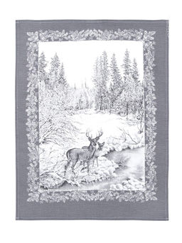 Полотенце вафельное рогожка Сочельник р.45*60 - Domtrik фото 4