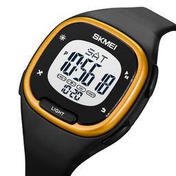 Часы наручные Skmei женские электронные спортивные 1959gold