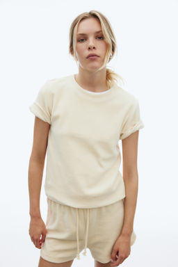 Pantal?n corto en velour - H&m фото 4