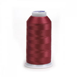 Нитки текстурированные некрученые 150D/1 цв.179 рубиновый MAX 5000 м