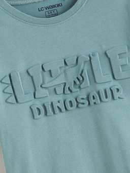 Dinozor Bask?l? Erkek ?ocuk Pijama ?st