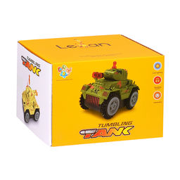 Машина-перевертыш "Полигон" (свет) в коробке