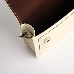 Сумка женская-мессенджер, цвет бежевый 17*14*6 см - Nazamok фото 6