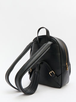 Женский рюкзак LOVE MOSCHINO EMBOSSED Q Артикул 4377006, черный  фото 5