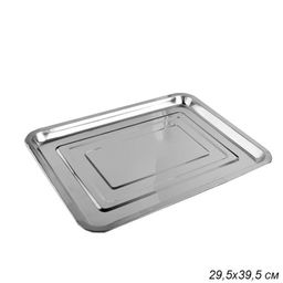 Поднос прямоугольный 30х40 см металл /уп 150/ 0,282