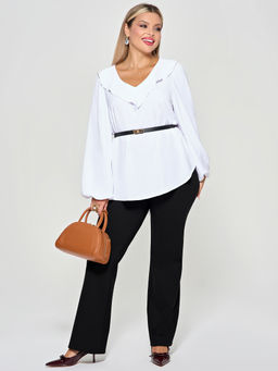 Блузка 0059-26 белый