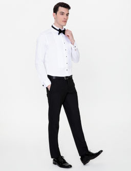 Beyaz Slim Fit Smokin G_mlek - Pierre cardin фото 4