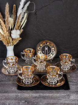 Чайный набор 12 предметов 200 мл / 0081-6+6FGA-86 /уп 8/ - Галеонтрейд фото 2