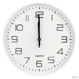 Часы настенные 30 см / 8014W /уп 30/ - Галеонтрейд фото 5