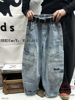 Джинсы широкие для мальчика