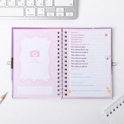 Анкета для девочек на замочке Замурчательная, А6 40 листов - Artfox фото 6