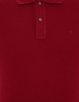 Bordo Slim Fit Basic Polo Yaka Ti__rt - Pierre cardin фото 6