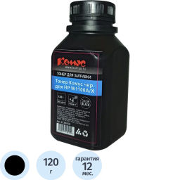 Тонер Комус чер. для HP W1106A/X (120г)