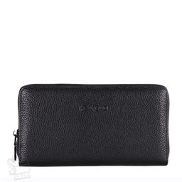 Клатч мужской кожаный 5513H black Heanbag  в Новосибирске