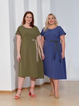 Платье 0083-3 индиго