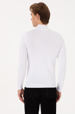 Erkek Beyaz Basic Kazak - U.s. polo assn фото 5
