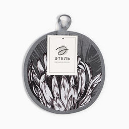 Прихватка Этель Palm leaves 17х17 см, 100% хлопок, 250 г/м2  фото 4