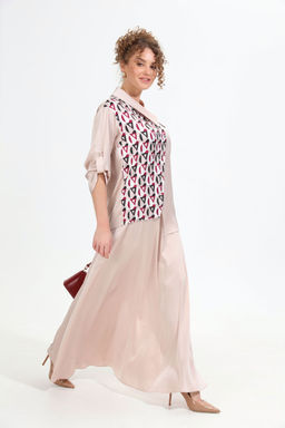 Жакет NIKVA н902-5 крем-брюле и ромбы Армани  фото 4